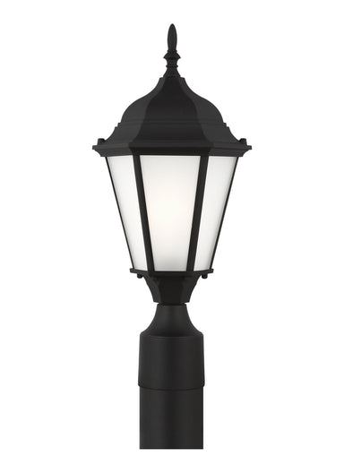 Generation Lighting Canada - One Light Outdoor Post Lantern - Bakersville - Black- Union Lighting Luminaires Decor