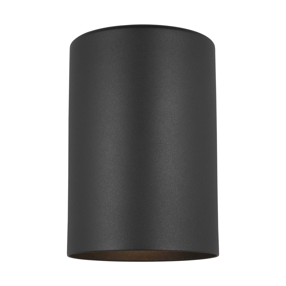 Visual Comfort Studio Canada - One Light Outdoor Wall Lantern - Outdoor Cylinders - Black- Union Lighting Luminaires Decor