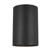 Visual Comfort Studio Canada - One Light Outdoor Wall Lantern - Outdoor Cylinders - Black- Union Lighting Luminaires Decor