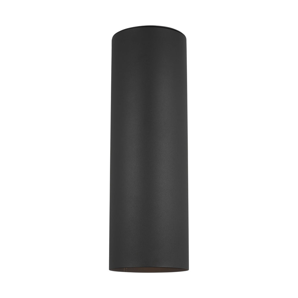 Visual Comfort Studio Canada - Two Light Outdoor Wall Lantern - Outdoor Cylinders - Black- Union Lighting Luminaires Decor