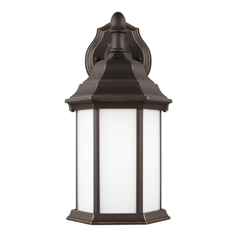 Generation Lighting Canada - One Light Outdoor Wall Lantern - Sevier - Antique Bronze- Union Lighting Luminaires Decor