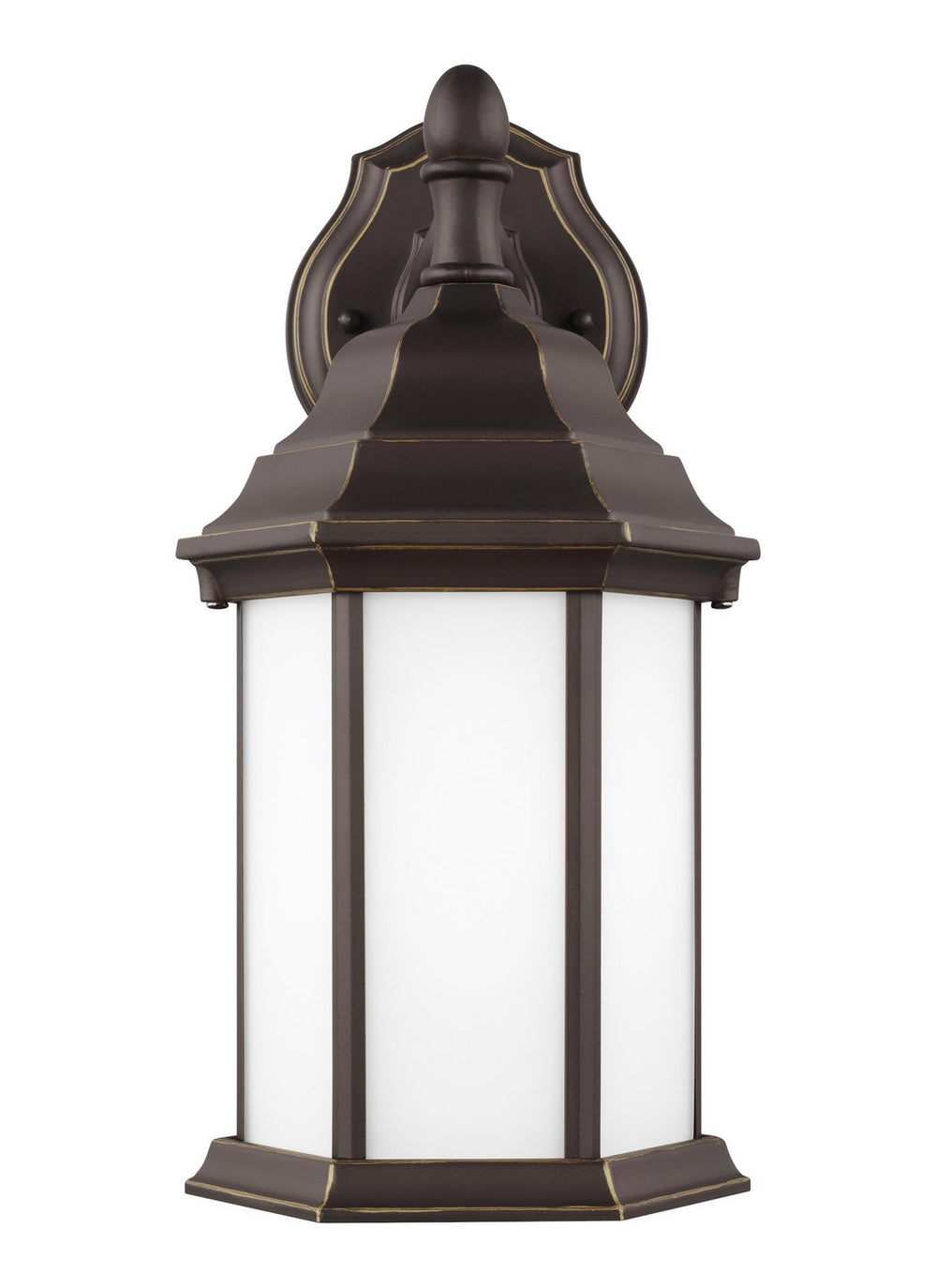 Generation Lighting Canada - One Light Outdoor Wall Lantern - Sevier - Antique Bronze- Union Lighting Luminaires Decor