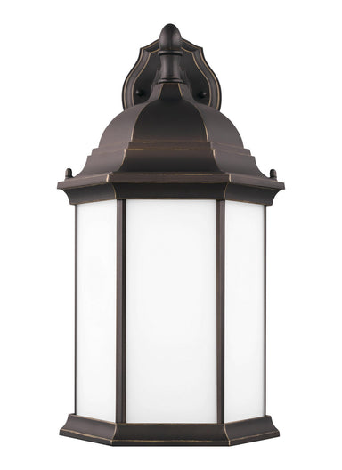Generation Lighting Canada - One Light Outdoor Wall Lantern - Sevier - Antique Bronze- Union Lighting Luminaires Decor