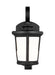 Generation Lighting Canada - One Light Outdoor Wall Lantern - Eddington - Black- Union Lighting Luminaires Decor