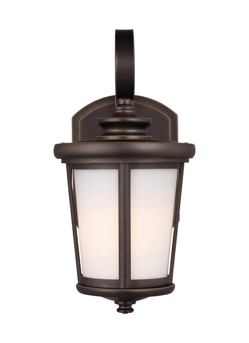 Generation Lighting Canada - One Light Outdoor Wall Lantern - Eddington - Antique Bronze- Union Lighting Luminaires Decor