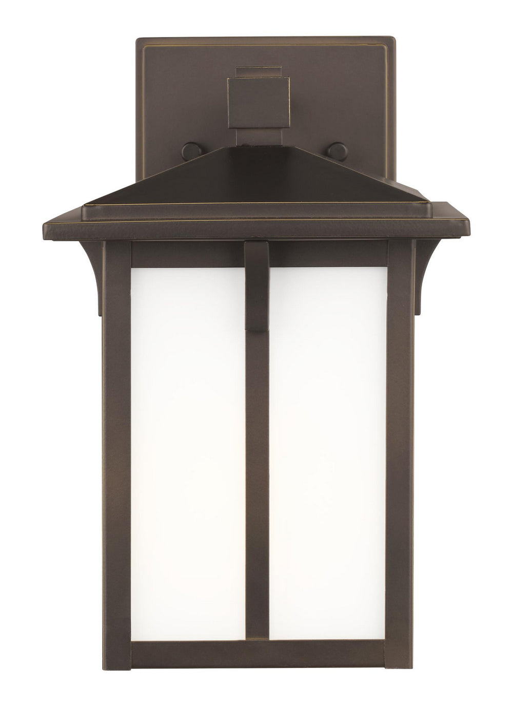 Generation Lighting Canada - One Light Outdoor Wall Lantern - Tomek - Antique Bronze- Union Lighting Luminaires Decor