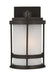 Generation Lighting Canada. - One Light Outdoor Wall Lantern - Wilburn - Antique Bronze- Union Lighting Luminaires Decor