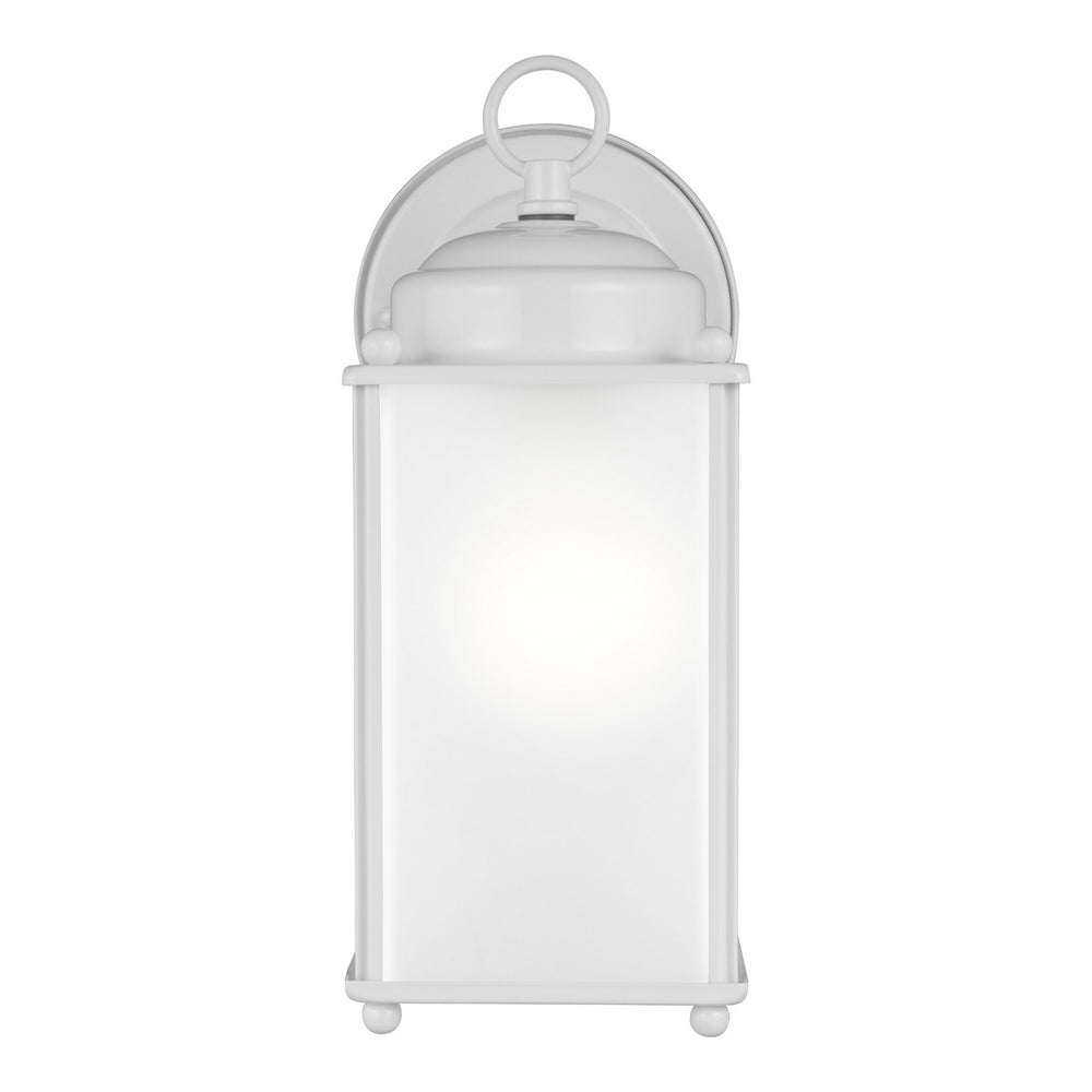 Generation Lighting Canada - One Light Outdoor Wall Lantern - New Castle - White- Union Lighting Luminaires Decor
