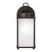 Generation Lighting Canada - One Light Outdoor Wall Lantern - New Castle - Antique Bronze- Union Lighting Luminaires Decor