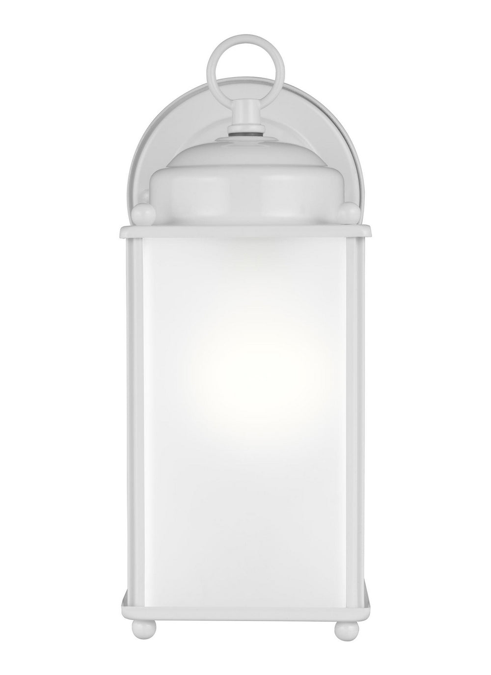 Generation Lighting Canada - One Light Outdoor Wall Lantern - New Castle - White- Union Lighting Luminaires Decor