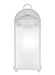 Generation Lighting Canada - One Light Outdoor Wall Lantern - New Castle - White- Union Lighting Luminaires Decor