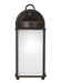 Generation Lighting Canada - One Light Outdoor Wall Lantern - New Castle - Antique Bronze- Union Lighting Luminaires Decor