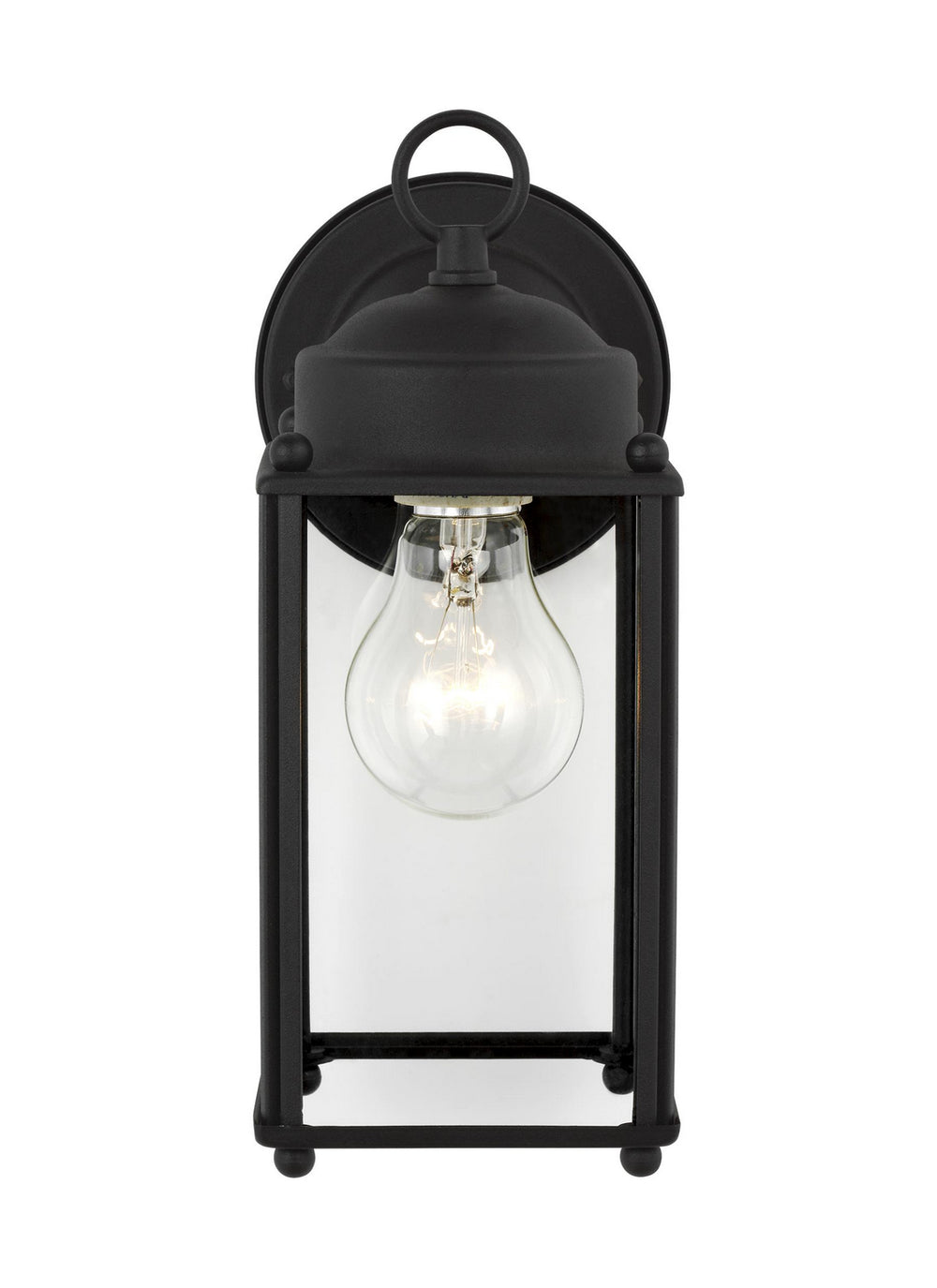Generation Lighting Canada - One Light Outdoor Wall Lantern - New Castle - Black- Union Lighting Luminaires Decor