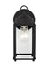 Generation Lighting Canada - One Light Outdoor Wall Lantern - New Castle - Black- Union Lighting Luminaires Decor