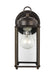 Generation Lighting Canada - One Light Outdoor Wall Lantern - New Castle - Antique Bronze- Union Lighting Luminaires Decor