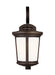 Generation Lighting Canada - One Light Outdoor Wall Lantern - Eddington - Antique Bronze- Union Lighting Luminaires Decor