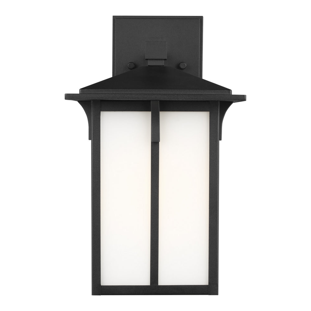 Generation Lighting Canada - One Light Outdoor Wall Lantern - Tomek - Black- Union Lighting Luminaires Decor