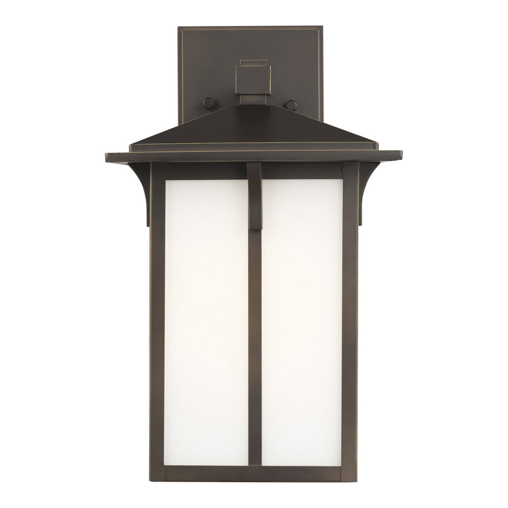 Generation Lighting Canada - One Light Outdoor Wall Lantern - Tomek - Antique Bronze- Union Lighting Luminaires Decor