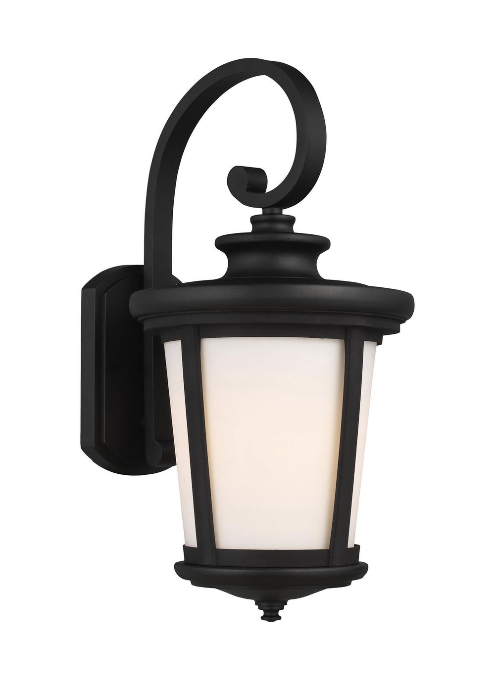 Generation Lighting Canada - One Light Outdoor Wall Lantern - Eddington - Black- Union Lighting Luminaires Decor