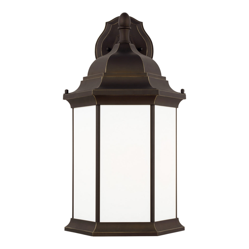 Generation Lighting Canada - One Light Outdoor Wall Lantern - Sevier - Antique Bronze- Union Lighting Luminaires Decor