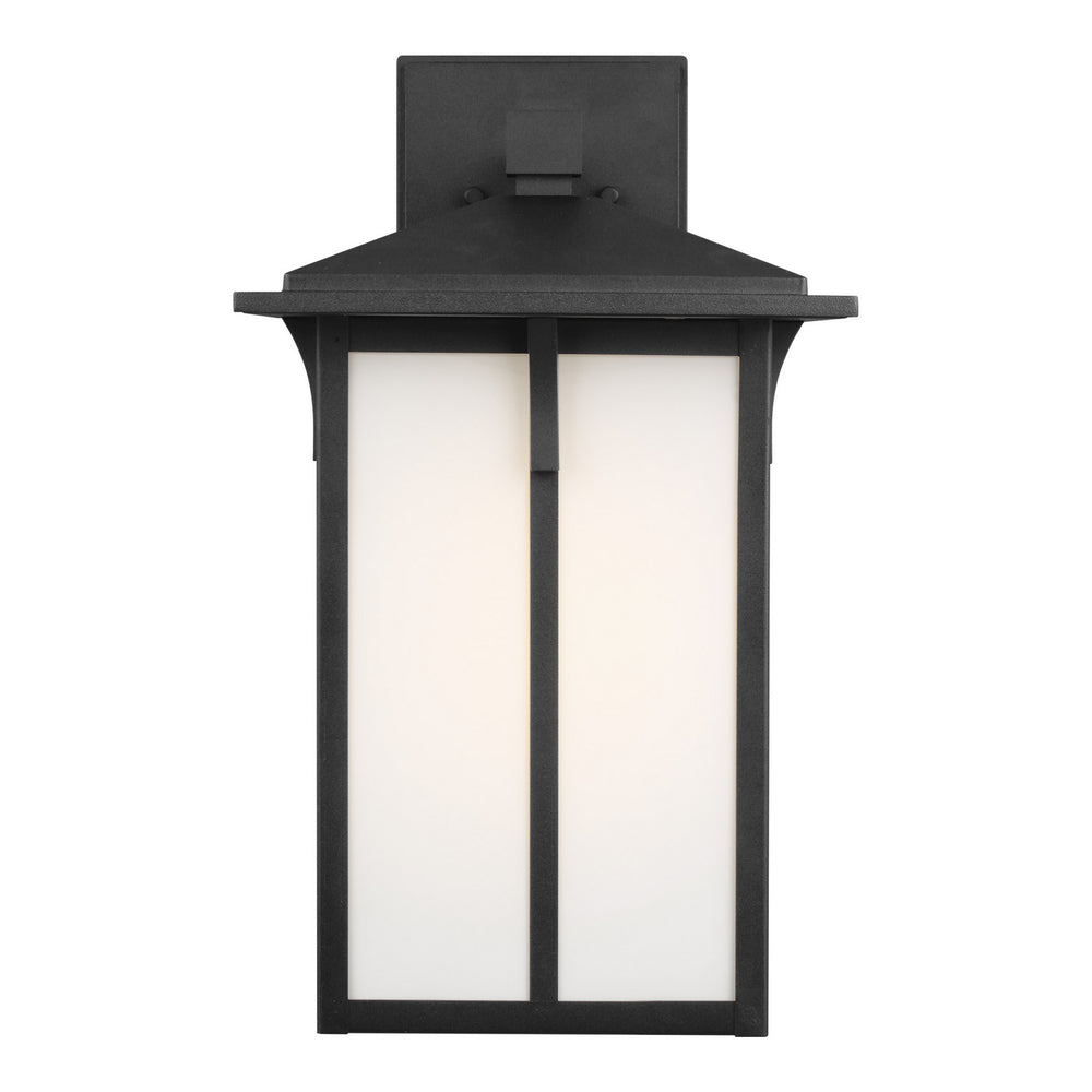 Generation Lighting Canada - One Light Outdoor Wall Lantern - Tomek - Black- Union Lighting Luminaires Decor