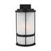 Generation Lighting Canada. - One Light Outdoor Wall Lantern - Wilburn - Black- Union Lighting Luminaires Decor