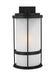 Generation Lighting Canada. - One Light Outdoor Wall Lantern - Wilburn - Black- Union Lighting Luminaires Decor