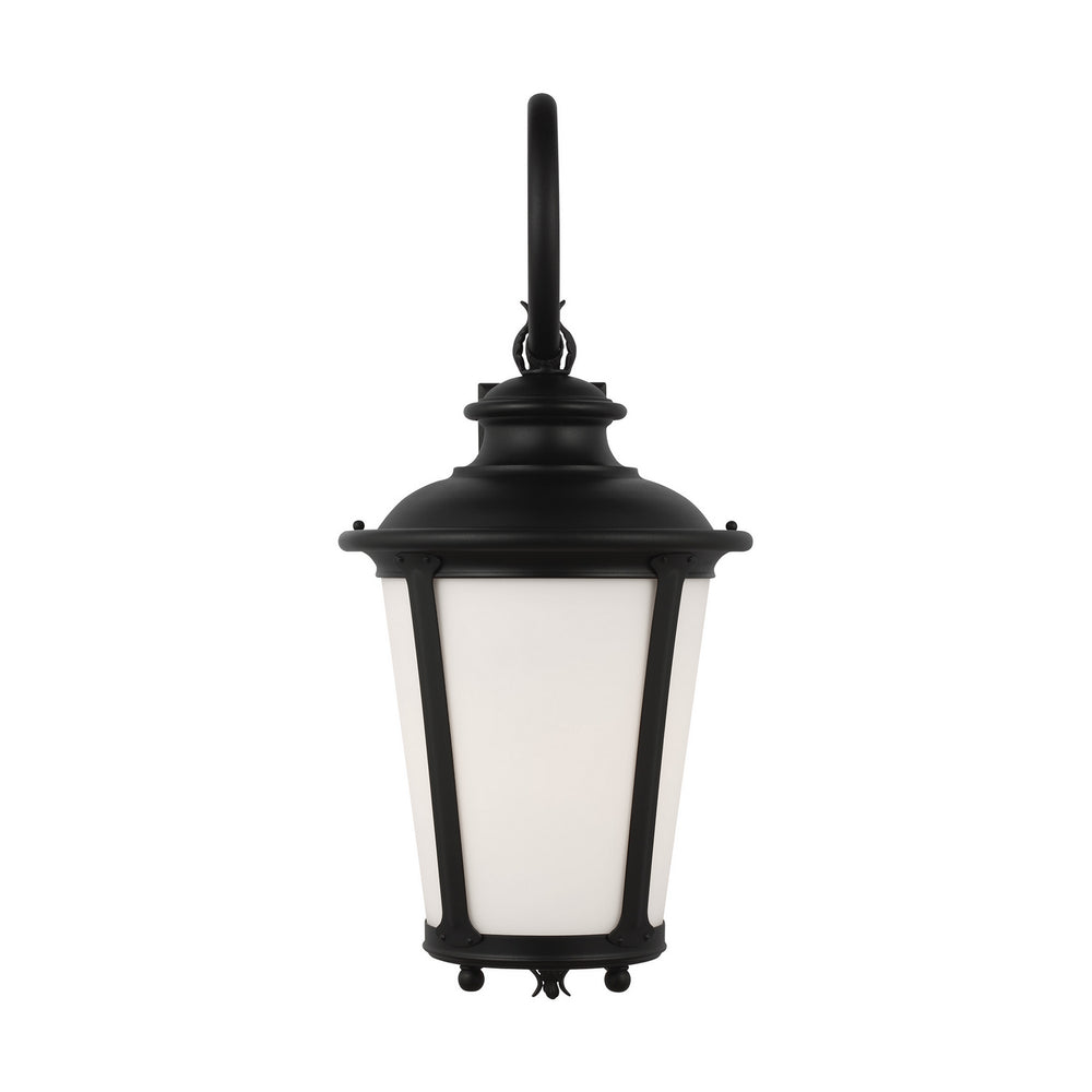 Generation Lighting Canada - One Light Outdoor Wall Lantern - Cape May - Black- Union Lighting Luminaires Decor
