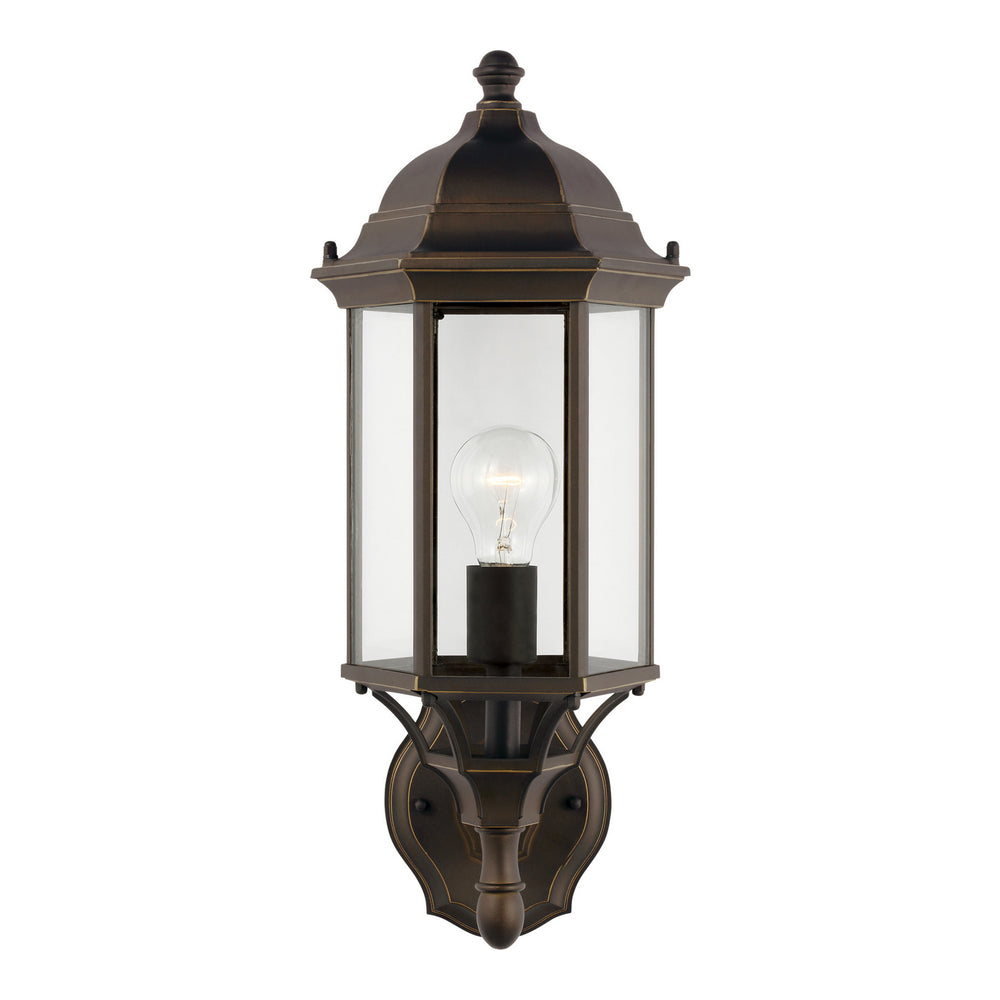 Generation Lighting Canada - One Light Outdoor Wall Lantern - Sevier - Antique Bronze- Union Lighting Luminaires Decor