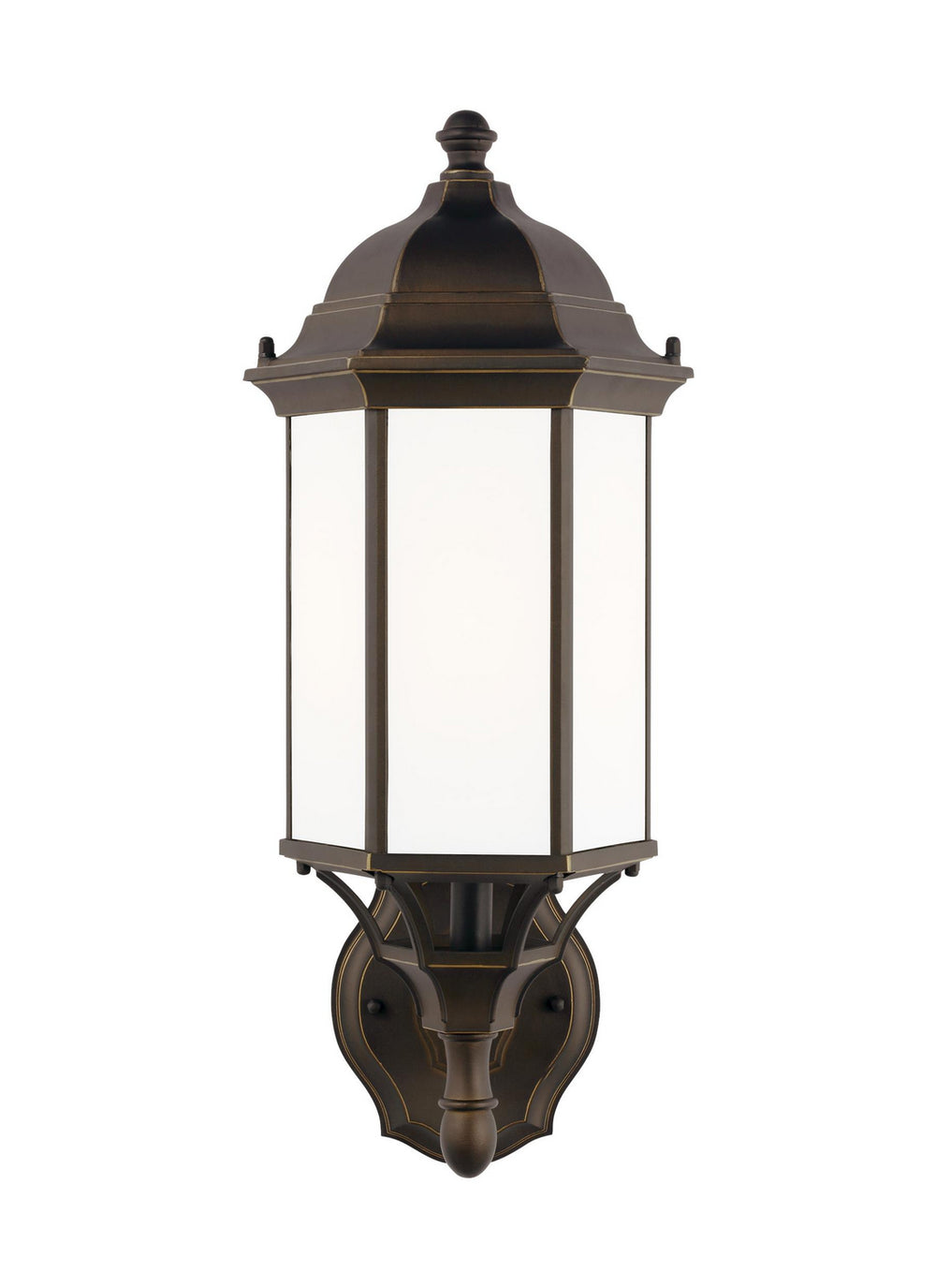 Generation Lighting Canada - One Light Outdoor Wall Lantern - Sevier - Antique Bronze- Union Lighting Luminaires Decor