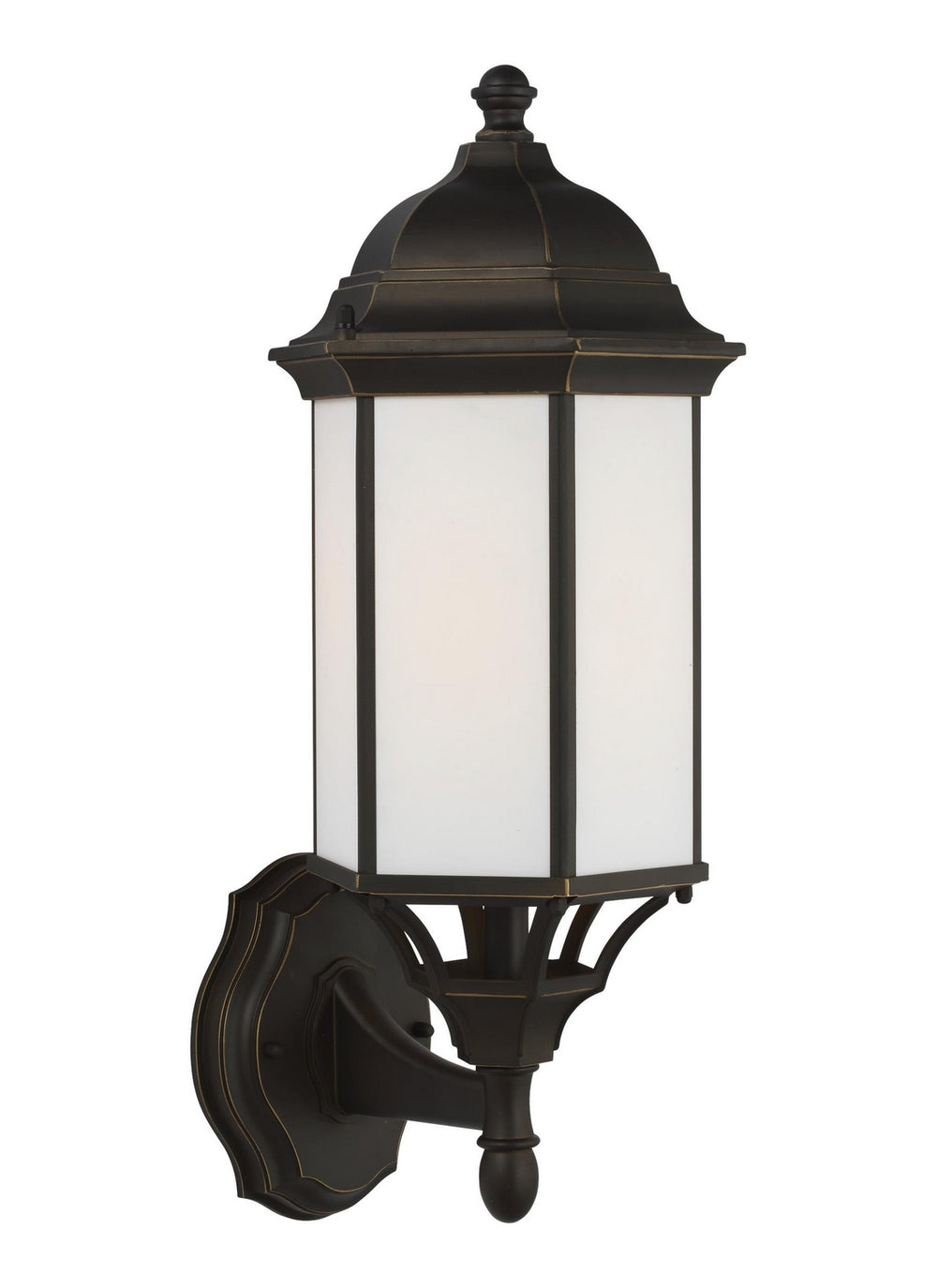 Generation Lighting Canada - One Light Outdoor Wall Lantern - Sevier - Antique Bronze- Union Lighting Luminaires Decor