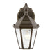 Generation Lighting Canada - One Light Outdoor Wall Lantern - Bakersville - Antique Bronze- Union Lighting Luminaires Decor