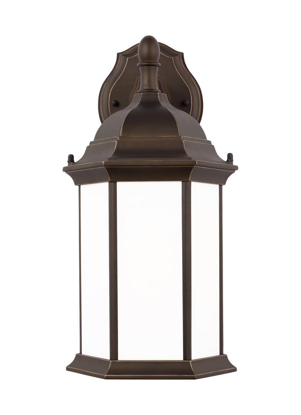 Generation Lighting Canada - One Light Outdoor Wall Lantern - Sevier - Antique Bronze- Union Lighting Luminaires Decor