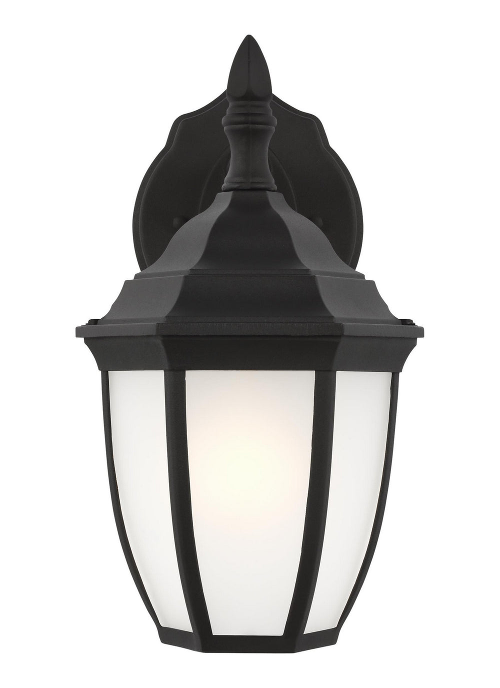Generation Lighting Canada - One Light Outdoor Wall Lantern - Bakersville - Black- Union Lighting Luminaires Decor