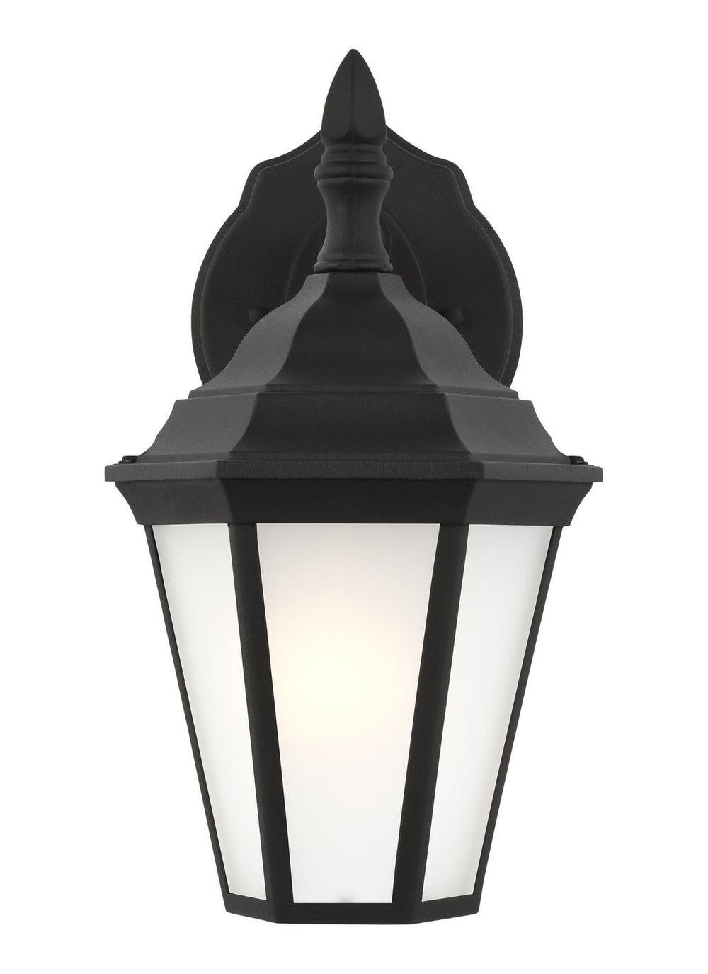 Generation Lighting Canada - One Light Outdoor Wall Lantern - Bakersville - Black- Union Lighting Luminaires Decor