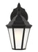 Generation Lighting Canada - One Light Outdoor Wall Lantern - Bakersville - Black- Union Lighting Luminaires Decor
