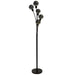 Dainolite Canada - Five Light Floor Lamp - Black- Union Lighting Luminaires Decor
