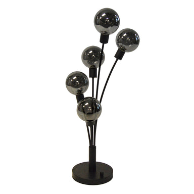 Dainolite Canada - Five Light Table Lamp - Black- Union Lighting Luminaires Decor