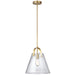Dainolite Canada - One Light Pendant - Polly - Clear- Union Lighting Luminaires Decor
