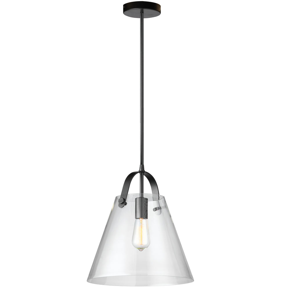 Dainolite Canada - One Light Pendant - Polly - Clear- Union Lighting Luminaires Decor