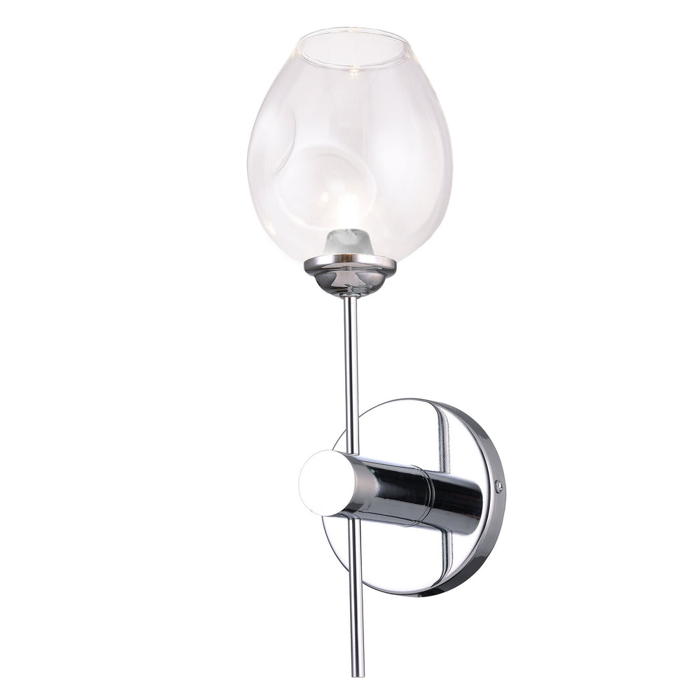 Dainolite Canada - One Light Wall Sconce - Abii - Polished Chrome- Union Lighting Luminaires Decor