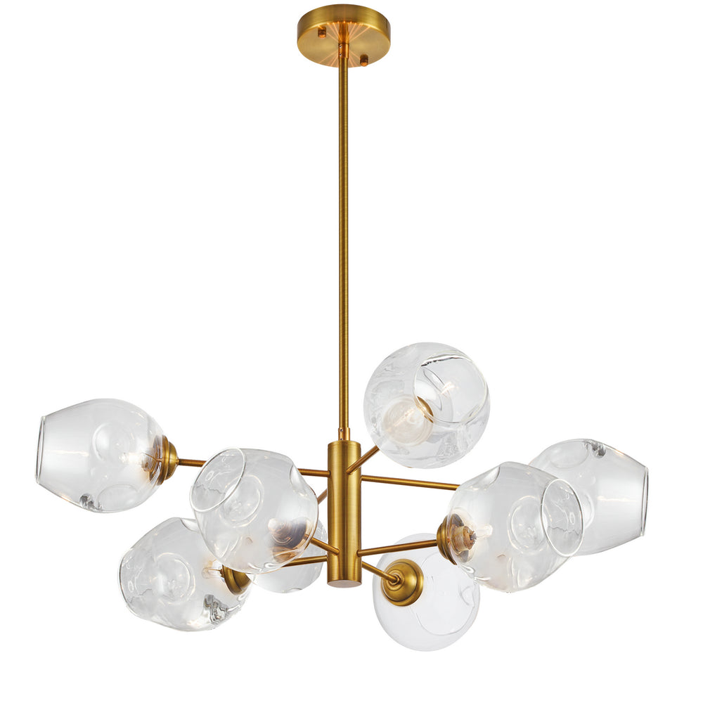 Dainolite Canada - Eight Light Pendant - Abii - Vintage Bronze- Union Lighting Luminaires Decor