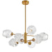 Dainolite Canada - Eight Light Pendant - Abii - Vintage Bronze- Union Lighting Luminaires Decor