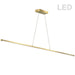 Dainolite Canada - LED Pendant - Array - Aged Brass- Union Lighting Luminaires Decor