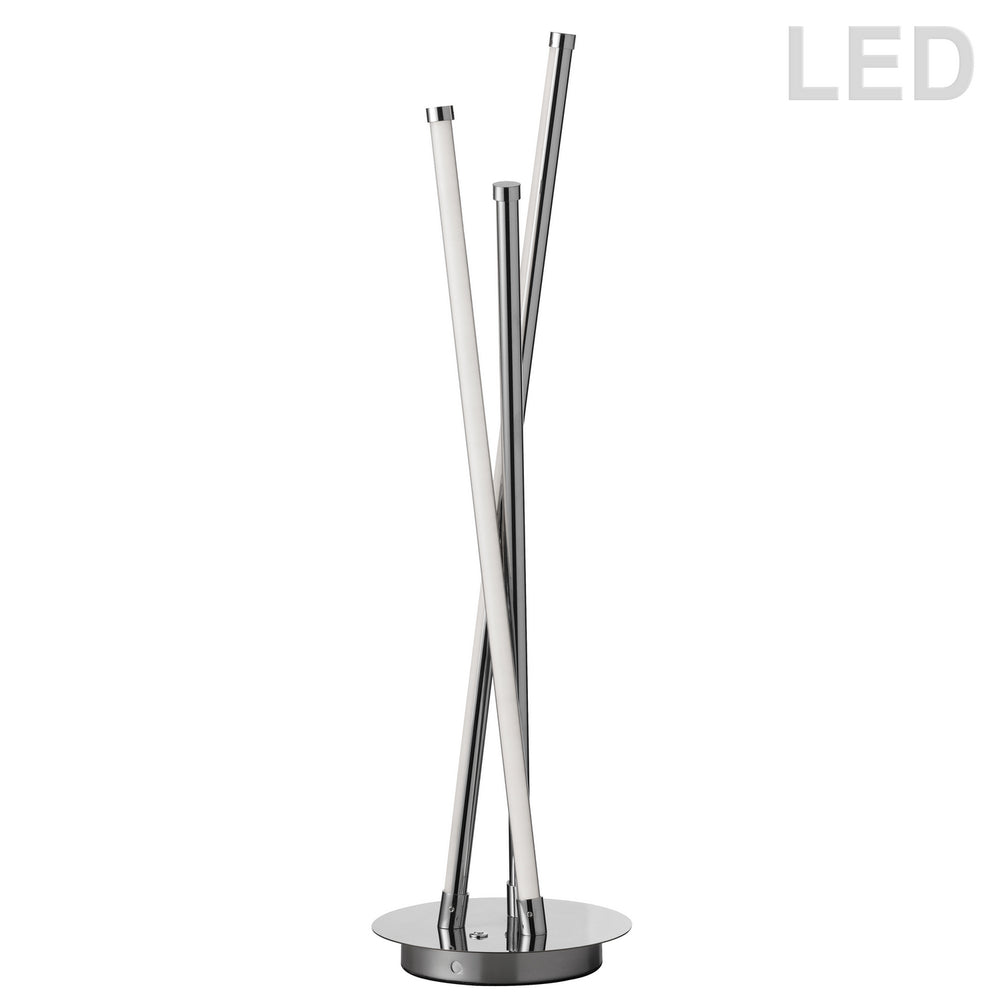 Dainolite Canada - LED Table Lamp - Cerena - Polished Chrome- Union Lighting Luminaires Decor