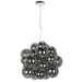 Dainolite Canada - Six Light Pendant - Comet - Smoke- Union Lighting Luminaires Decor