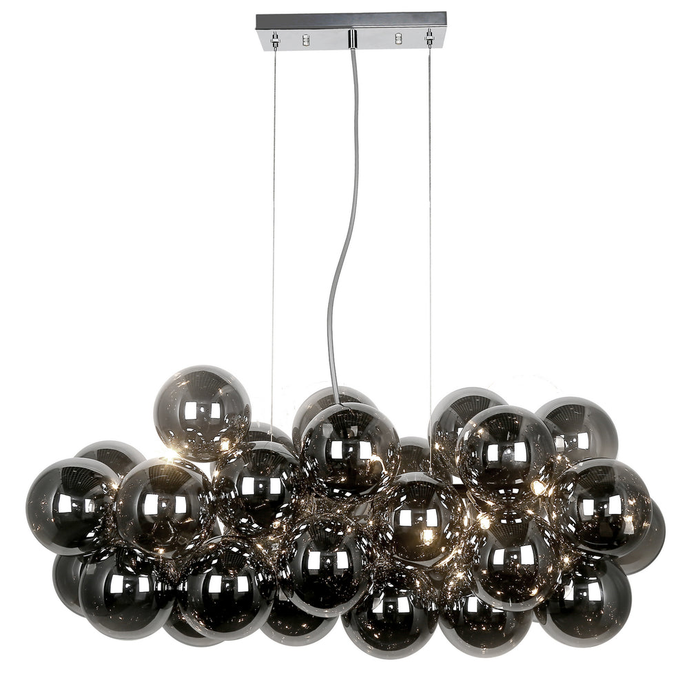 Dainolite Canada - Ten Light Pendant - Comet - Polished Chrome- Union Lighting Luminaires Decor