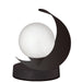 Dainolite Canada - One Light Table Lamp - Crescent - Black- Union Lighting Luminaires Decor