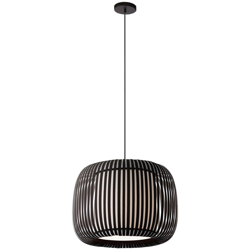 Dainolite Canada - One Light Pendant - Mia - Black- Union Lighting Luminaires Decor