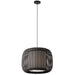 Dainolite Canada - One Light Pendant - Mia - Black- Union Lighting Luminaires Decor
